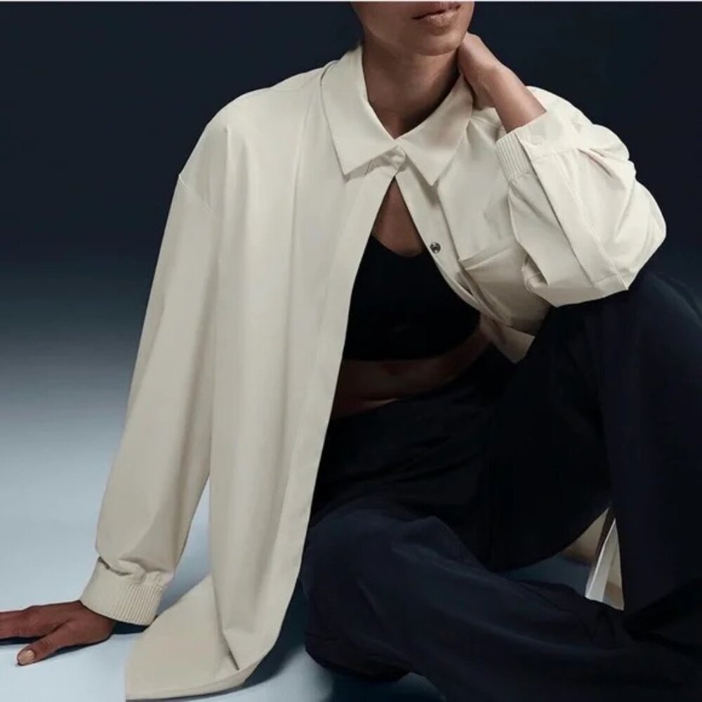 NEW Nike 24.7 PerfectStretch Women's Dri-FIT Oversized Long-Sleeve Top XL - Picture 6 of 12